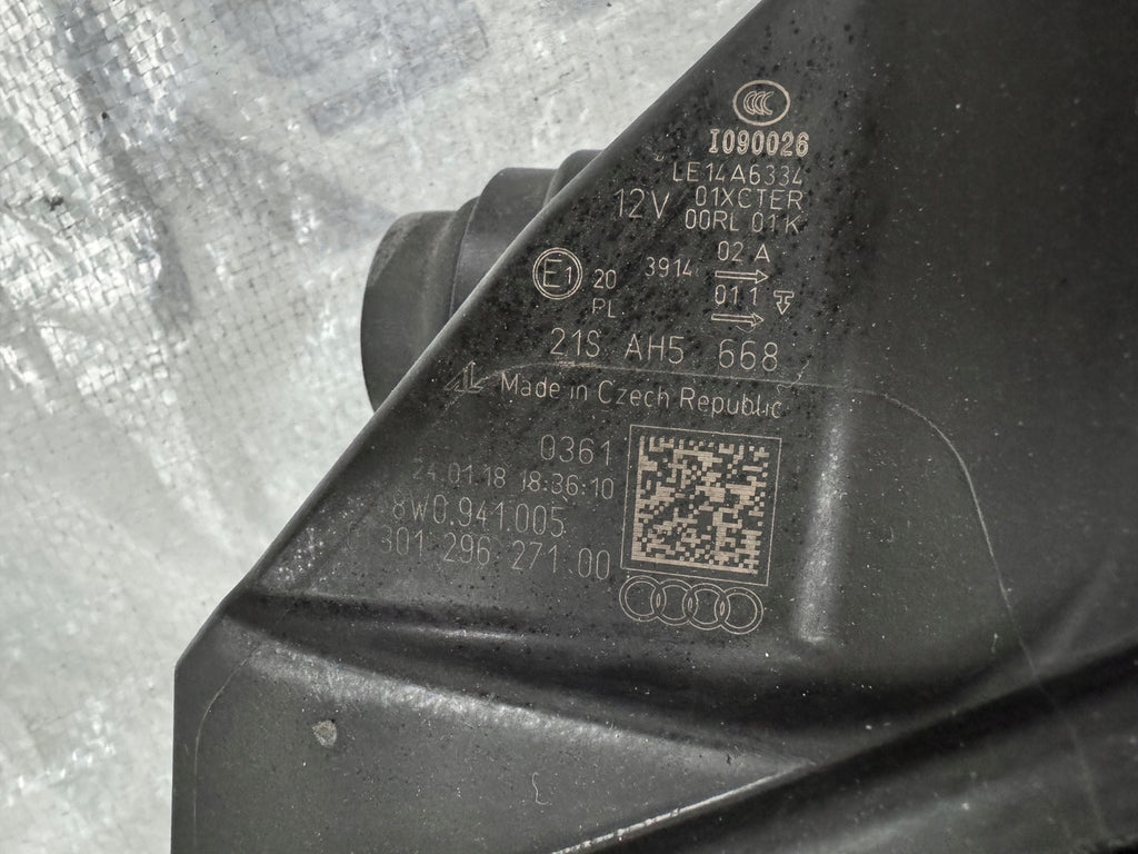 Frontscheinwerfer Audi A4 B9 8W0941005 Xenon Links Scheinwerfer Headlight