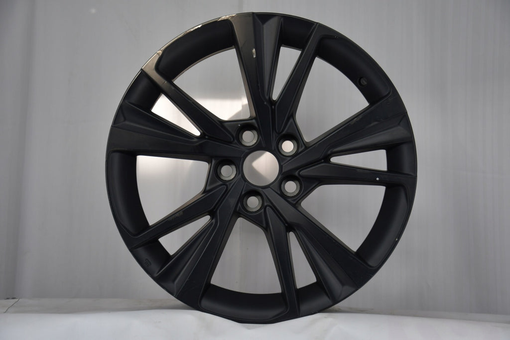 1x Alufelge 18 Zoll 7.0" 5x114.3 35ET Matt Schwarz Toyota Rim Wheel FEL2485336221lu
