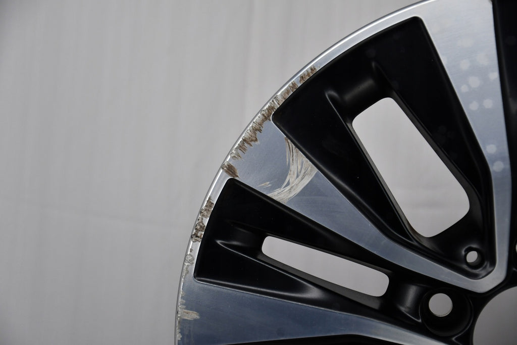 1x Alufelge 16 Zoll 6.5" 5x112 44ET Matt Schwarz 4010000 Mercedes-Benz Rim Wheel