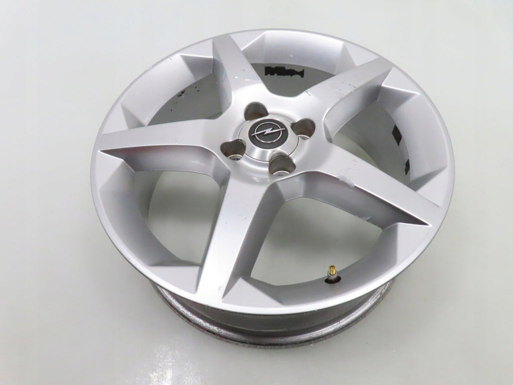 1x Alufelge 17 Zoll 6.5" 4x100 41ET Silber 13189913 Opel Tigra Rim Wheel FEL4516482885mh