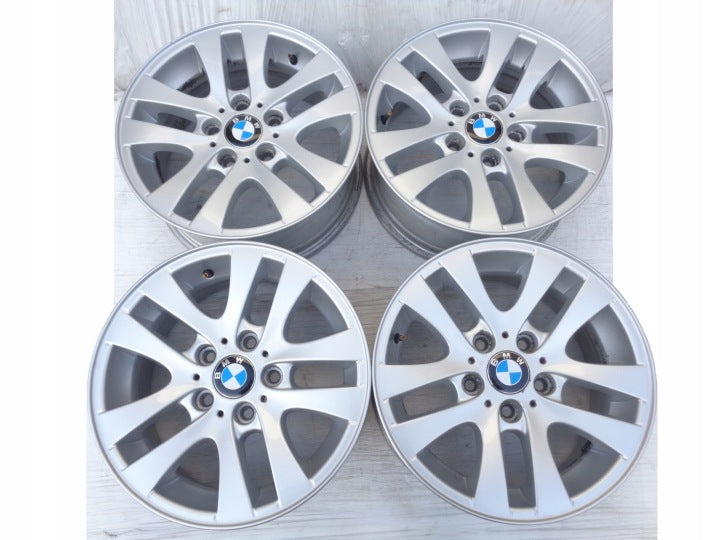 4x Alufelge 16 Zoll 7.0" 5x120 34ET 6775595 BMW 3 E46 E91 E90 Rim Wheel FEL9688536078et