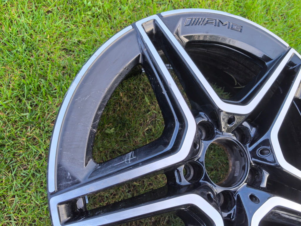 1x Alufelge 18 Zoll 7.5" 5x112 44ET A2054019500 Mercedes-Benz Amg Rim Wheel FEL3006404211zn