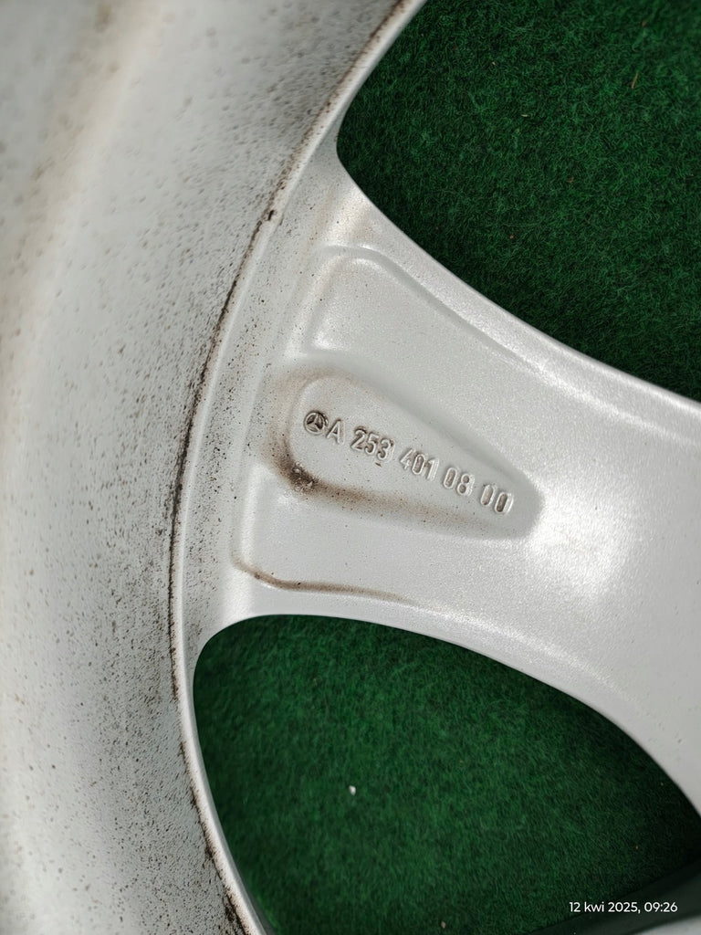 1x Alufelge 18 Zoll 8.0" 5x112 38ET A2534010800 Mercedes-Benz Glc Rim Wheel