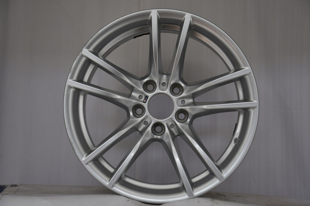 1x Alufelge 18 Zoll 9.0" 5x120 29ET Glanz Silber 2284906 BMW Rim Wheel FEL9493161373ge