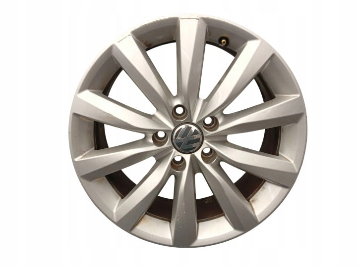 1x Alufelge 17 Zoll 7.0" 5x112 43ET Glanz Silber 5N0601025 VW Tiguan Rim Wheel FEL6576625828ev