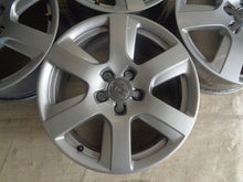 Load image into Gallery viewer, 4x Alufelge 17 Zoll 7.5&quot; 5x112 37ET Glanz Silber 4G0601025L Audi Rim Wheel