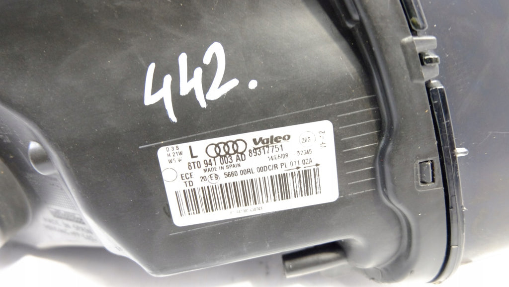Frontscheinwerfer Audi A5 8T0941003AD Xenon Links Scheinwerfer Headlight SCH8558291759ed