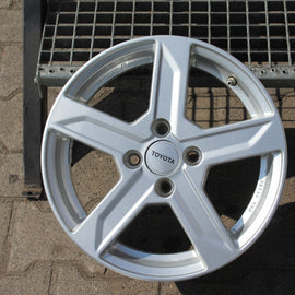 4x Alufelge 15 Zoll 5.0