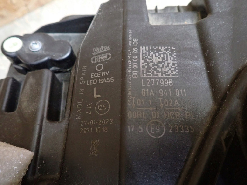 Frontscheinwerfer Audi Q2 Gab 81A941011 Full LED Links Scheinwerfer Headlight SCH5985003802of