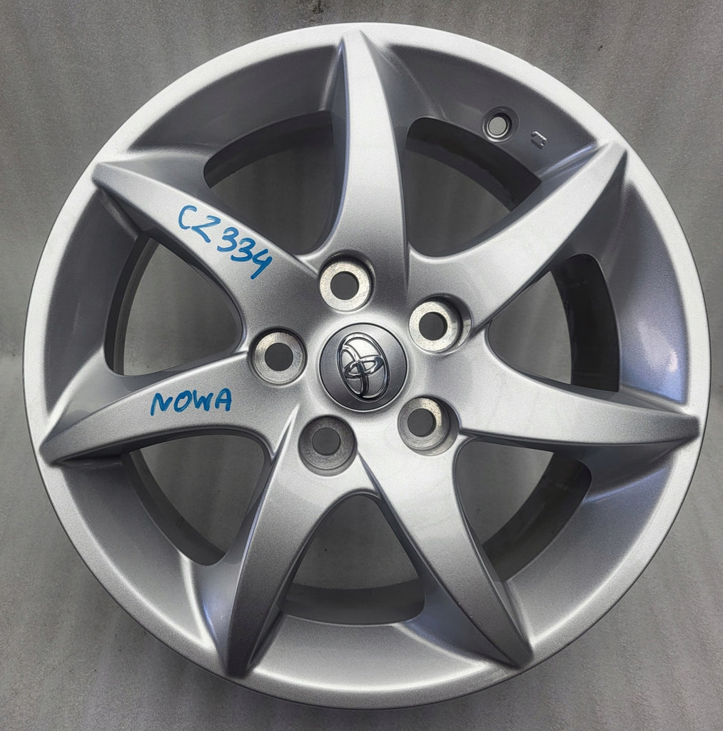 1x Alufelge 16 Zoll 6.5" 5x114.3 45ET Glanz Silber PZ406-E8674 Toyota Corolla FEL2628357887jq
