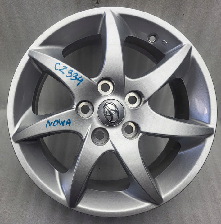 1x Alufelge 16 Zoll 6.5" 5x114.3 45ET Glanz Silber PZ406-E8674 Toyota Corolla FEL2628357887jq
