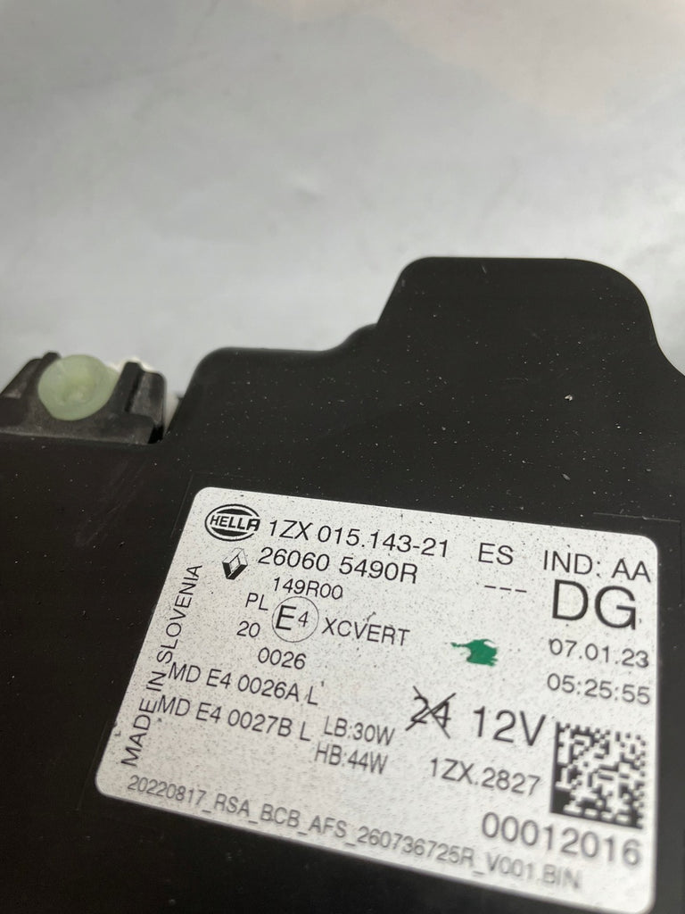 Frontscheinwerfer Renault Megane E-Tech 260605490R Full LED Rechts oder Links SCH8237106879qo