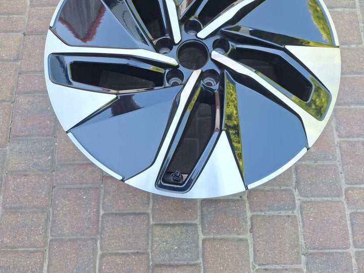 1x Alufelge 19 Zoll 8.0" 5x112 45ET Glanz Schwarz 11A601025 VW Id.4 Rim Wheel FEL2361741453we