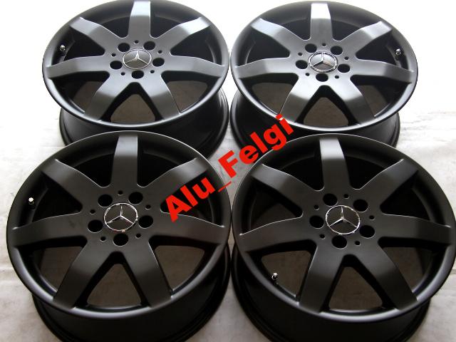 1x Alufelge 17 Zoll 7.5" 5x112 56ET Matt Silber A1644014502 Mercedes-Benz