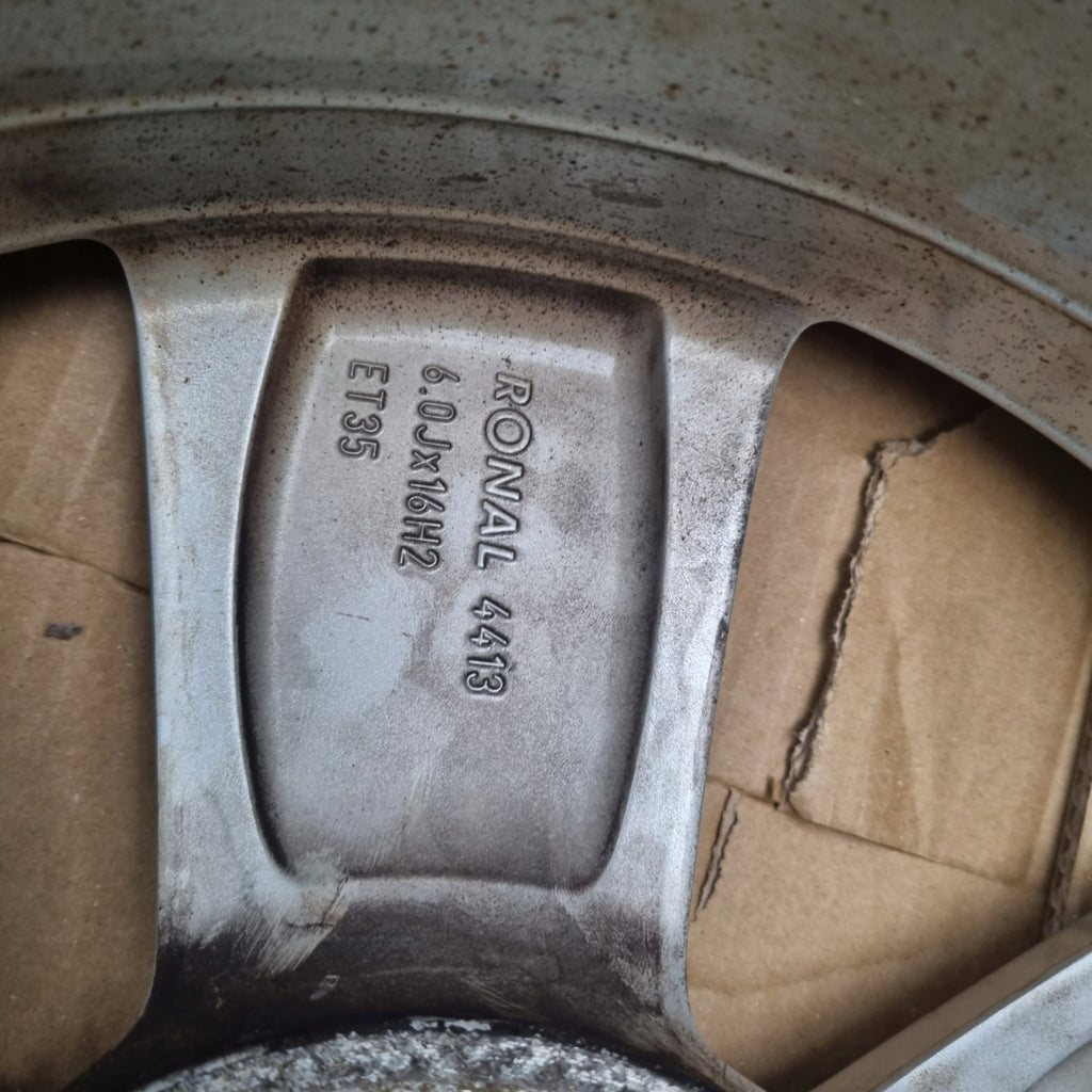 1x Alufelge 16 Zoll 6.0" 5x100 35ET Glanz Silber 657601025J Skoda Scala FEL2875382006yj