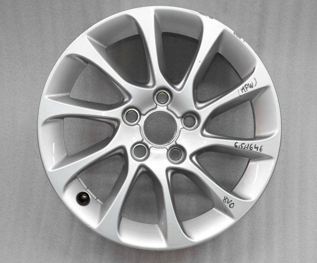 1x Alufelge 16 Zoll 6.5" 5x112 46ET Glanz Silber 8V0601025BM Audi A3 Rim Wheel