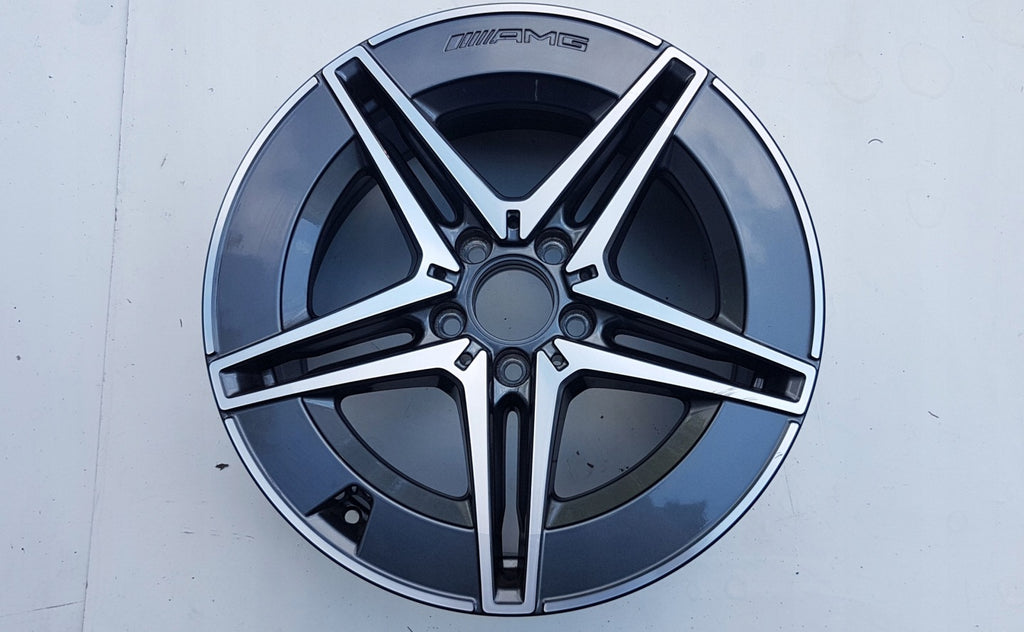 1x Alufelge 18 Zoll 8.5" 5x112 52ET A2064011800 Mercedes-Benz W206 Rim Wheel FEL6572563222nr