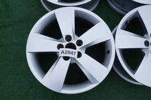 Load image into Gallery viewer, 4x Alufelge 16 Zoll 6.0" 5x100 35ET Glanz Silber 657601025J Skoda Scala Kamiq FEL6000330562vg