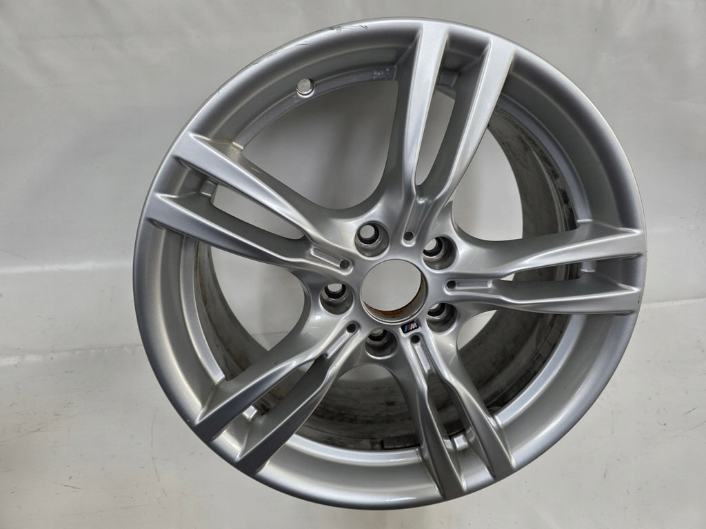 1x Alufelge 18 Zoll 8.5" 5x120 47ET Glanz Silber 7845881 BMW F30 F32 F31 FEL7420151895bg