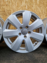 Laden Sie das Bild in den Galerie-Viewer, 4x Alufelge 16 Zoll 7.5" 5x112 45ET Glanz Silber 4F0601025AJ Audi C6 Rim Wheel FEL2055781828lr