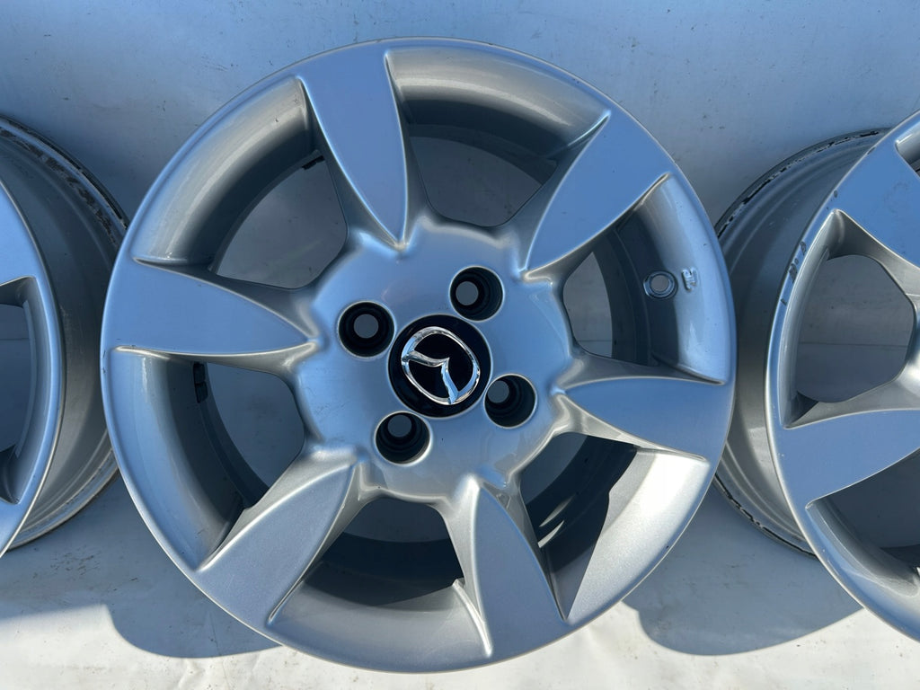4x Alufelge 14 Zoll 6.0" 4x100 45ET Glanz DP74V3810 Mazda Rim Wheel FEL9729820537qx
