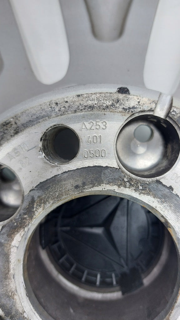 4x Alufelge 17 Zoll 7.5" 5x112 36ET Glanz Silber Mercedes-Benz Glc Rim Wheel FEL6227425599cu