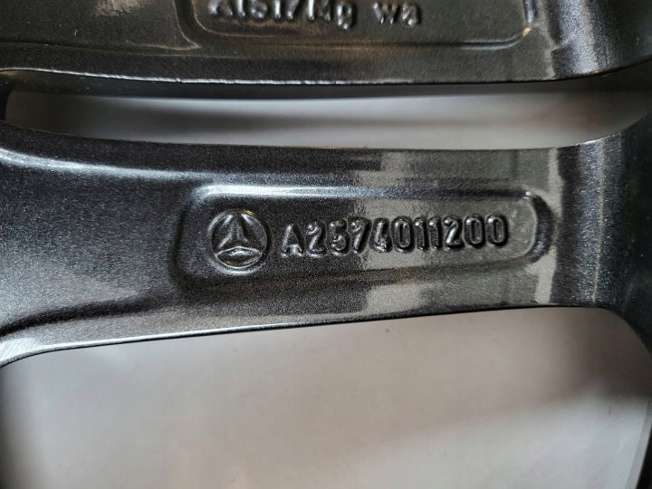 1x Alufelge 19 Zoll 8.0" 5x112 33ET A2574011200 Mercedes-Benz Cls Rim Wheel FEL9581839894bk