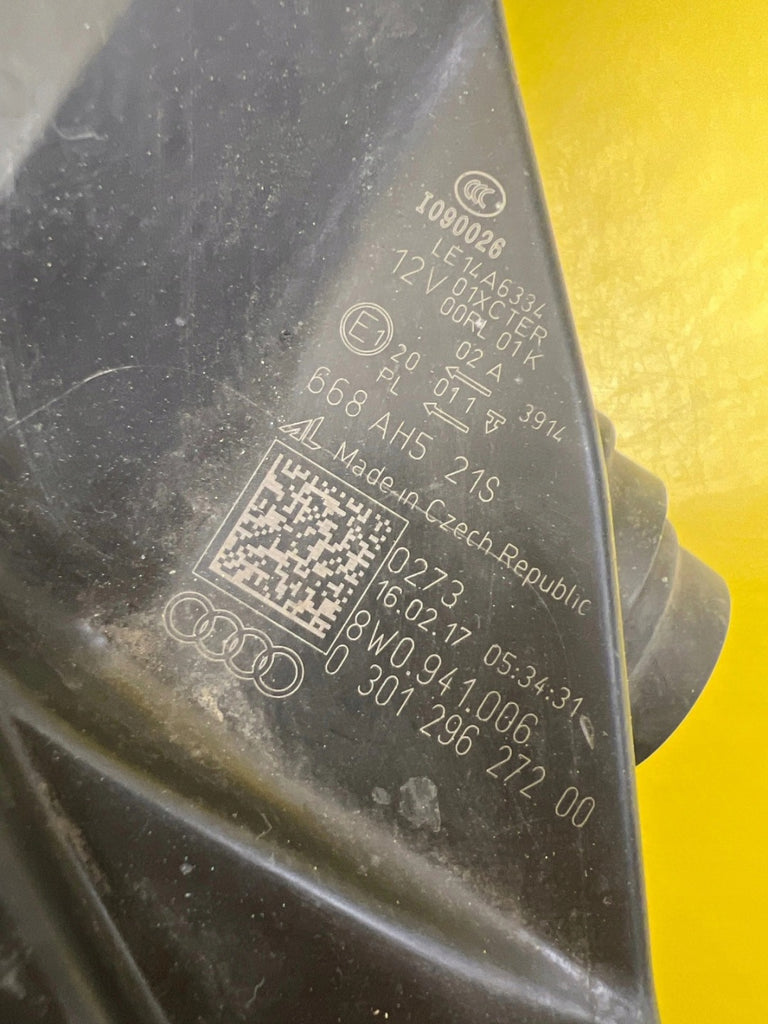 Frontscheinwerfer Audi A4 B9 8W0941006 Xenon Rechts Scheinwerfer Headlight SCH8634442949uf