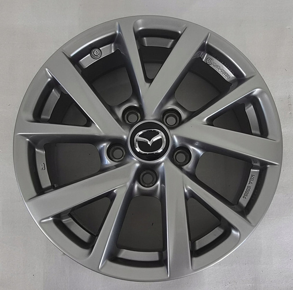 1x Alufelge 16 Zoll 6.5" 5x114.3 45ET Mazda 3 Bp Cx-30 Rim Wheel FEL8496152419cs
