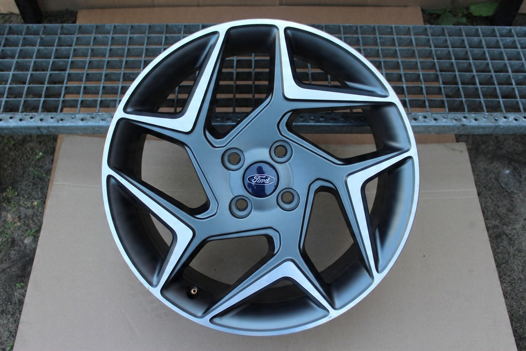 1x Alufelge 18 Zoll 7.5" 4x108 42 5ET K1BJ-C1A Ford Fiesta Ecosport Rim Wheel