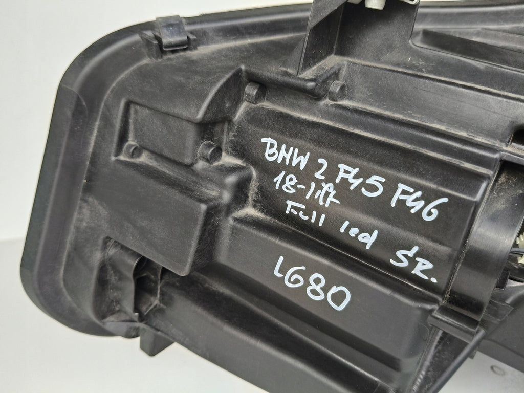 Frontscheinwerfer BMW 2 F45 F46 8738642 Full LED Rechts Scheinwerfer Headlight SCH7754362529iv