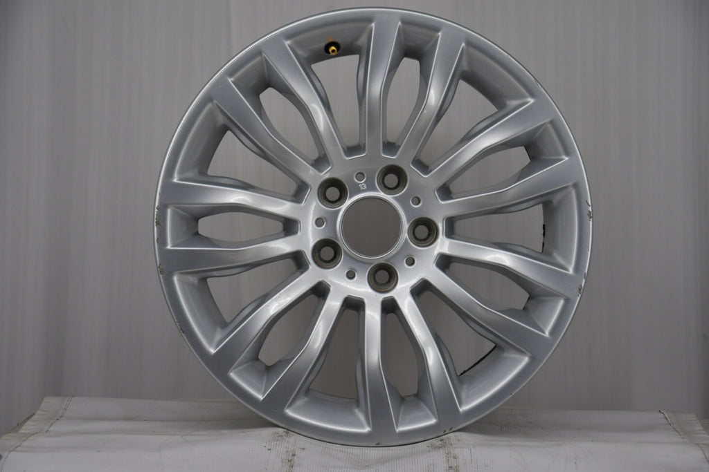 1x Alufelge 18 Zoll 8.0" 5x120 30ET Glanz Silber 6789144 BMW 1 Rim Wheel FEL1696965561hh