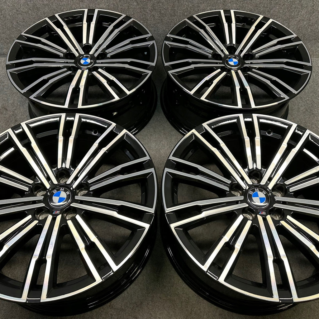 4x Alufelge 18 Zoll 7.5" 5x112 25ET Glanz Graphit 8089890 BMW 3 G21 G20 Mg FEL9641344570kg