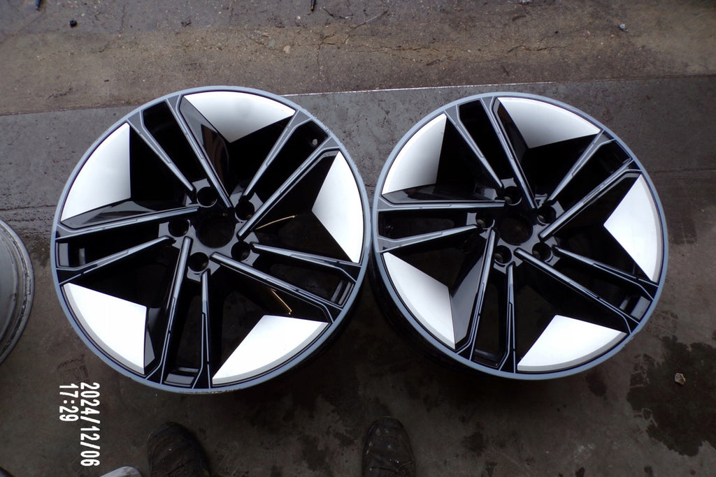 1x Alufelge 21 Zoll 11.5" 5x130 66ET Glanz Schwarz 4J3601025M Audi E-Tron Gt FEL9180370162av