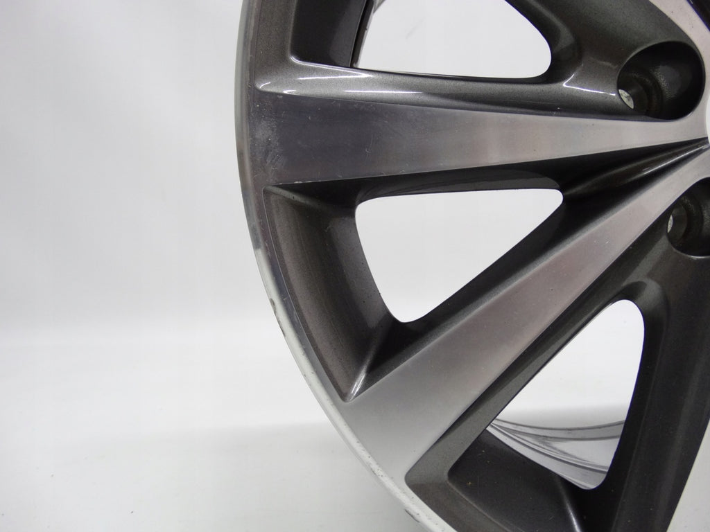 1x Alufelge 16 Zoll 7.0" 5x100 46ET Glanz Schwarz 6R0601025N VW Polo Rim Wheel FEL6489085088aq