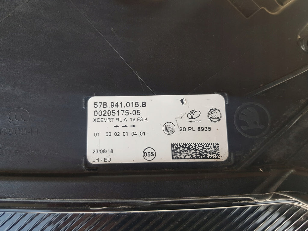 Frontscheinwerfer Skoda Karoq I 57B941015 LED Links Scheinwerfer Headlight SCH5162447962lj