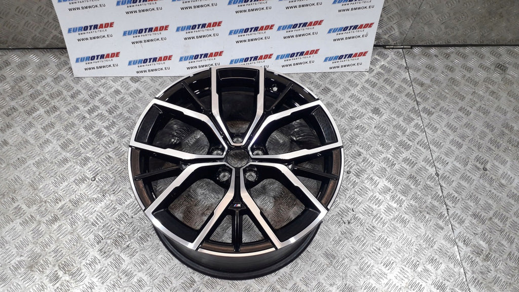 1x Alufelge 19 Zoll 9.0" 5x112 8747235 BMW G31 G30 Rim Wheel FEL5138186608rb