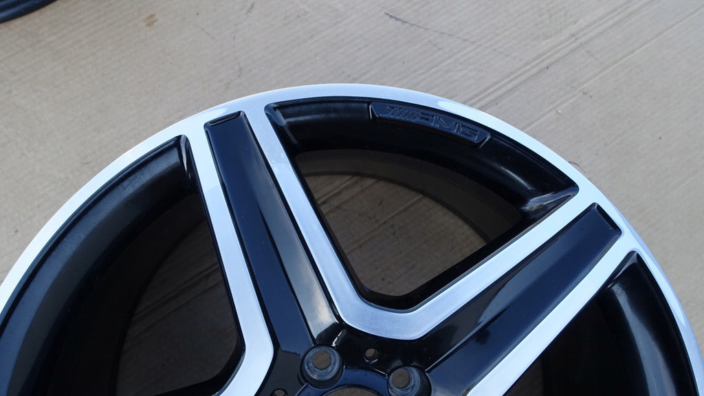 1x Alufelge 19 Zoll 8.0" 5x112 43 5ET A1564010600 Mercedes-Benz Amg Rim Wheel FEL5252412009gw