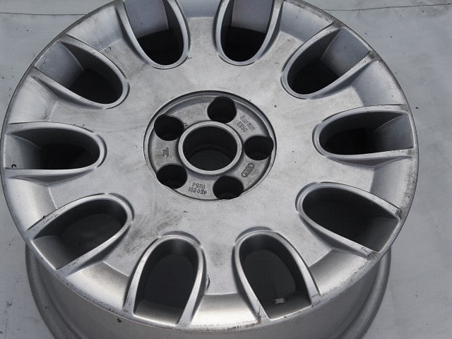 1x Alufelge 17 Zoll 8.0" 5x112 34ET Glanz Silber 4E0601025J Audi A8 Rim Wheel