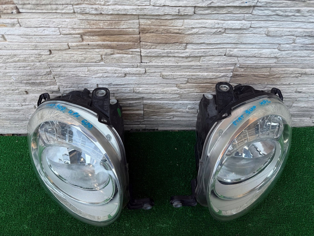 Frontscheinwerfer Fiat 500 Ein Satz Scheinwerfer Headlight SCH9737246319rz