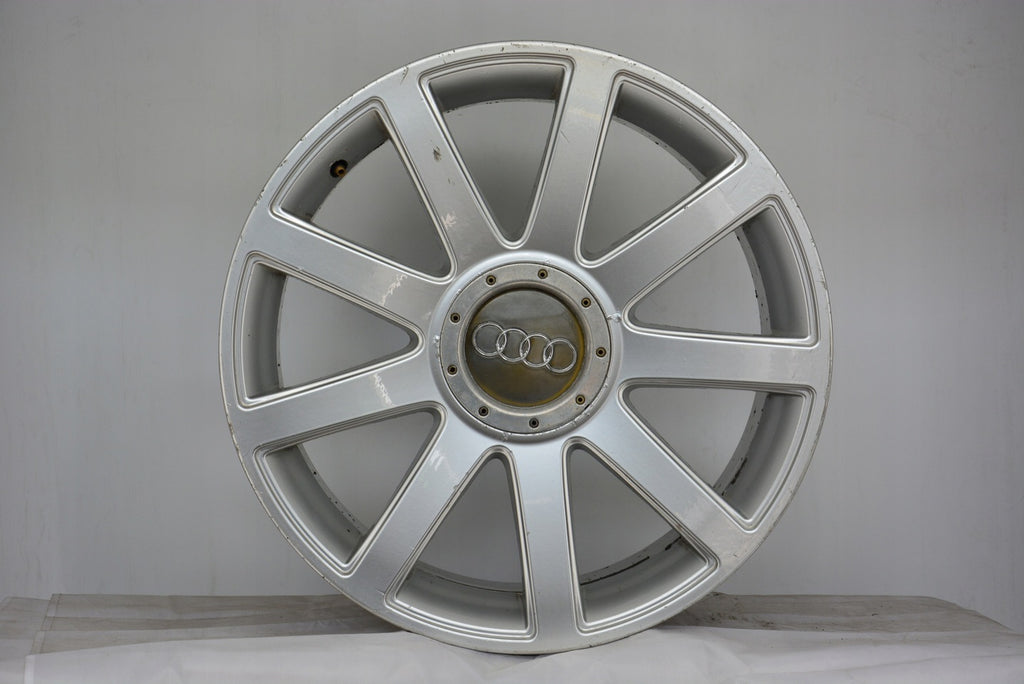 4x Alufelge 19 Zoll 8.0" 5x112 42ET Glanz Silber Audi Rim Wheel