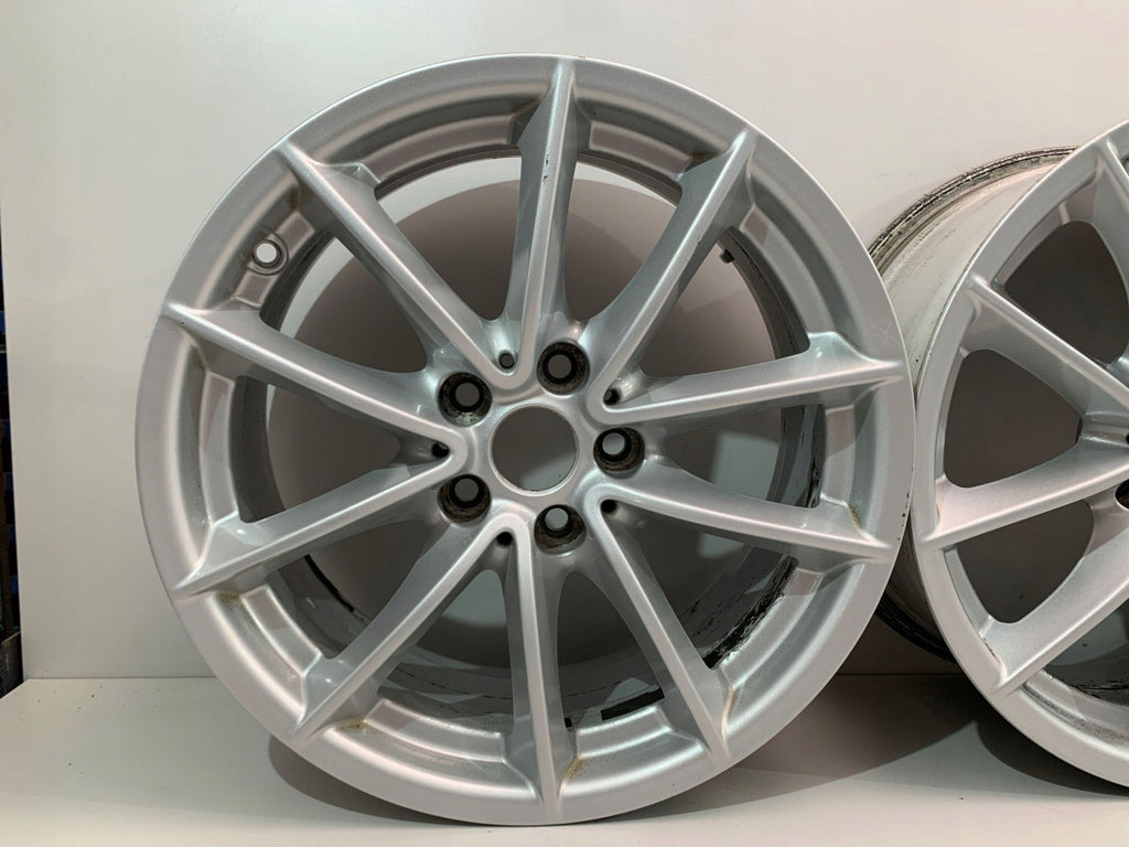 4x Alufelge 17 Zoll 7.5" 5x112 27ET Glanz Silber 6868217 BMW 5 G31 G30 G01 FEL5046063965os