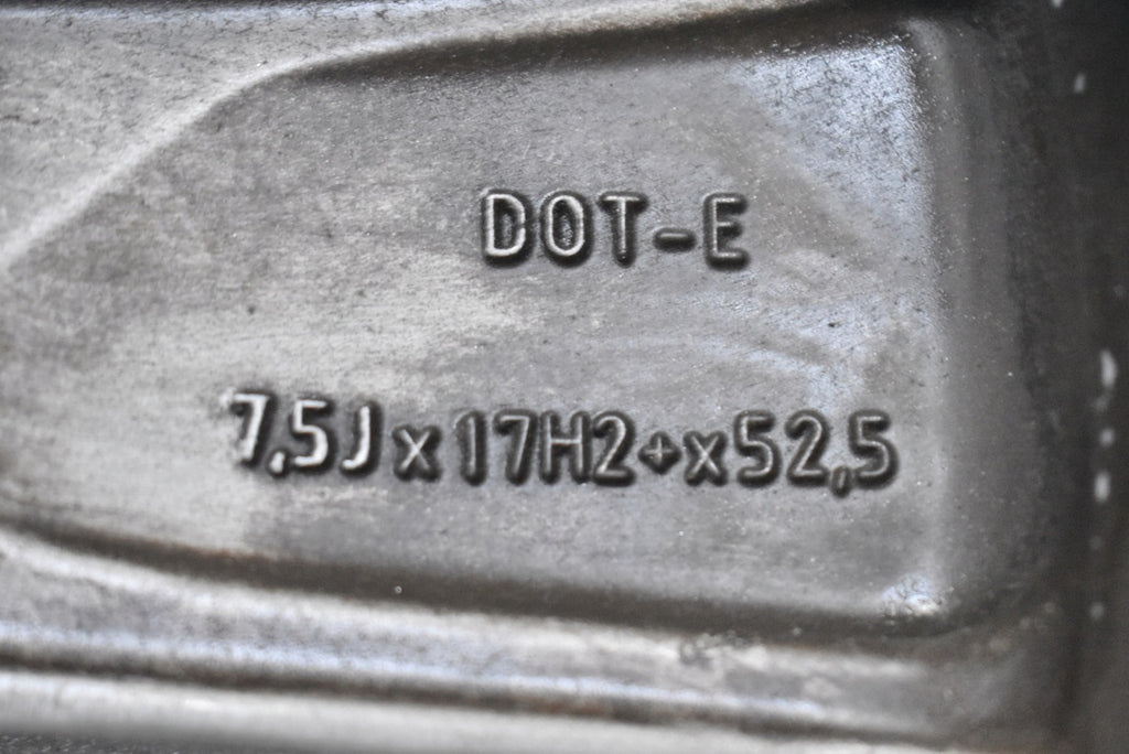 1x Alufelge 17 Zoll 7.5" 5x108 52 5ET Matt Grau 31317287 Volvo V40 V50 Rim Wheel FEL3759418783ey