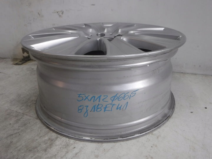 1x Alufelge 18 Zoll 8.0" 5x112 41ET Glanz Silber A2224011902 Mercedes-Benz W222 FEL2007841834hw