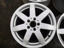 Load image into Gallery viewer, 4x Alufelge 17 Zoll 7.5" 5x112 56ET Glanz Silber A1644014502 Mercedes-Benz W164 FEL1248798895qu
