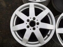 Load image into Gallery viewer, 4x Alufelge 17 Zoll 7.5" 5x112 56ET Glanz Silber A1644014502 Mercedes-Benz W164 FEL1248798895qu