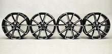 Laden Sie das Bild in den Galerie-Viewer, 4x Alufelge 18 Zoll 7.5&quot; 5x100 39ET Glanz Schwarz 8X0601025BP Audi A1 Rim Wheel