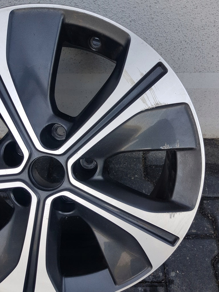 1x Alufelge 17 Zoll 6.5" 5x114.3 65171990 Nissan Rim Wheel FEL5559591169er