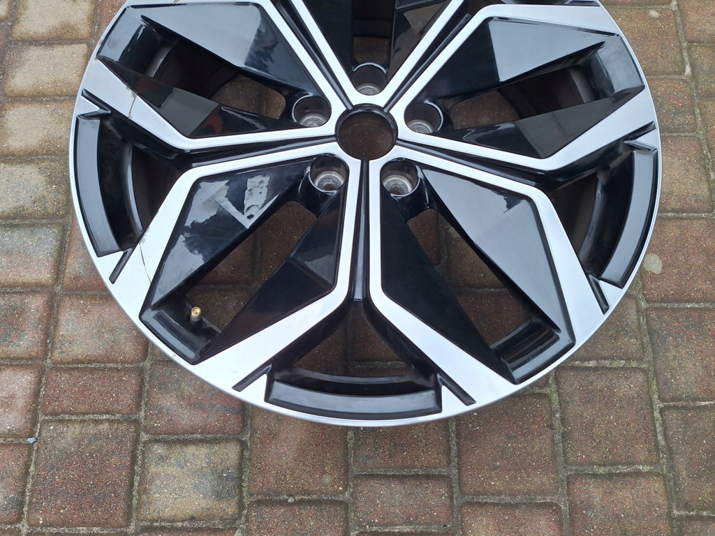1x Alufelge 20 Zoll 6.5" 5x114.3 33ET Glanz Schwarz 403005730R Renault Scenic FEL1755528081ic