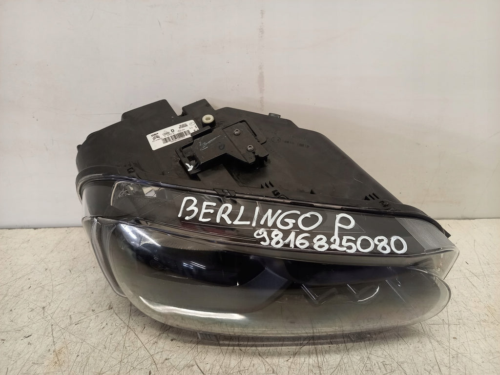 Frontscheinwerfer Citroën Berlingo 9816825080 Rechts Scheinwerfer Headlight